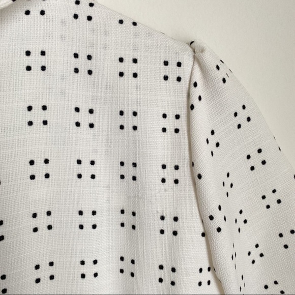 Storets polka dots with collar dress - Picture 4 of 6